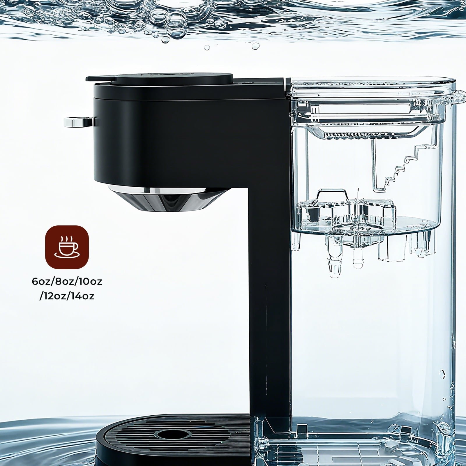 WAA 14-Cup Stainless Steel Drip Coffee Maker