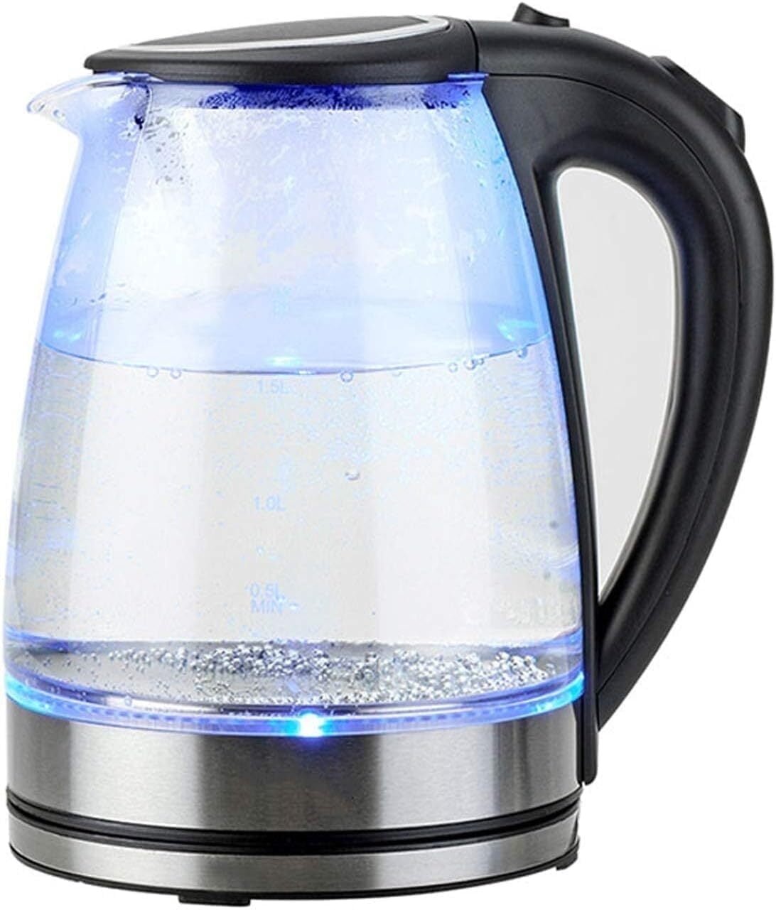 Lieberwell 1.8 L Electric Kettle, Black with Automatic Shut-OFF