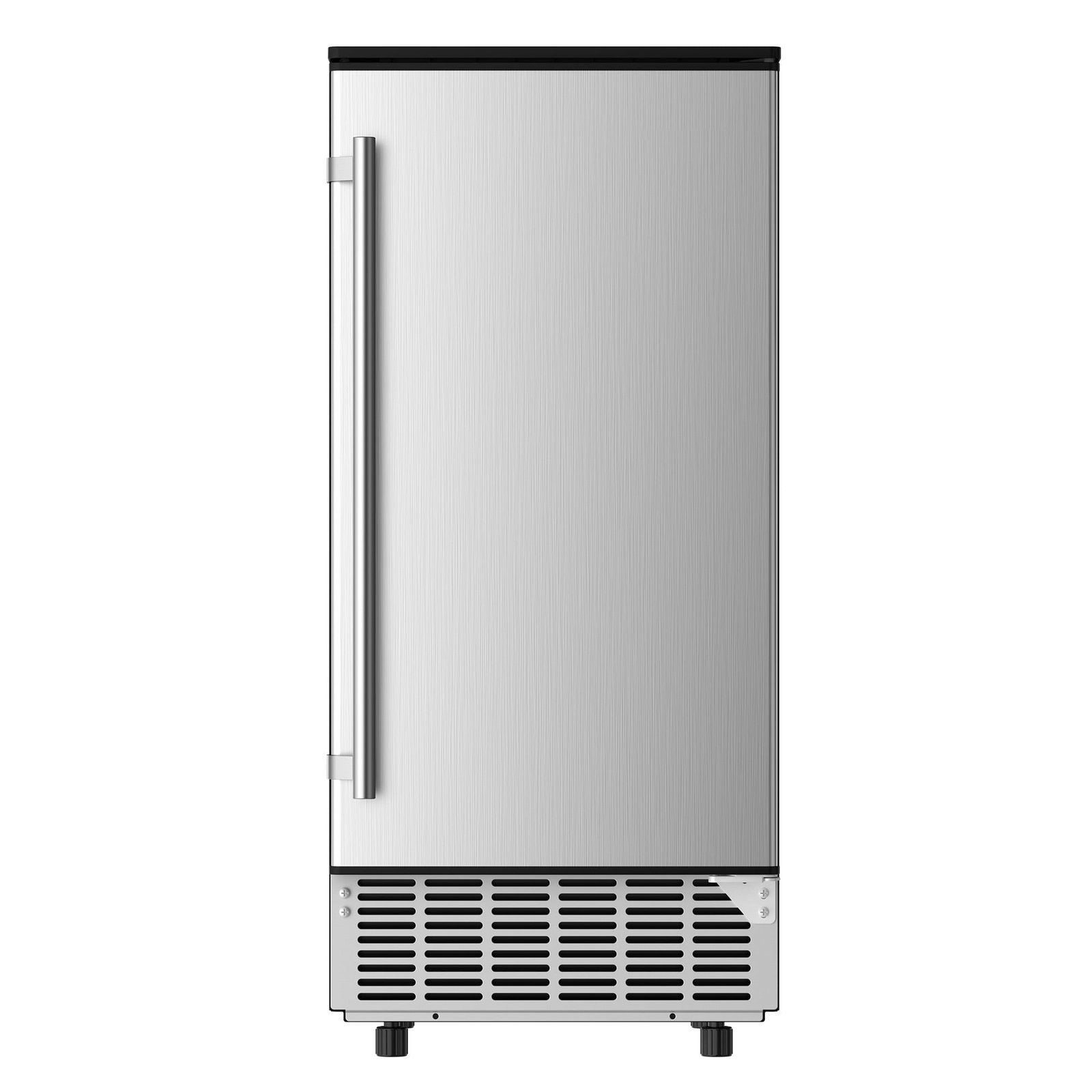 Simzlife 80lbs/24H Undercounter Commercial Ice Maker, Freestanding/Built-In Ice Machine with Clear Cube