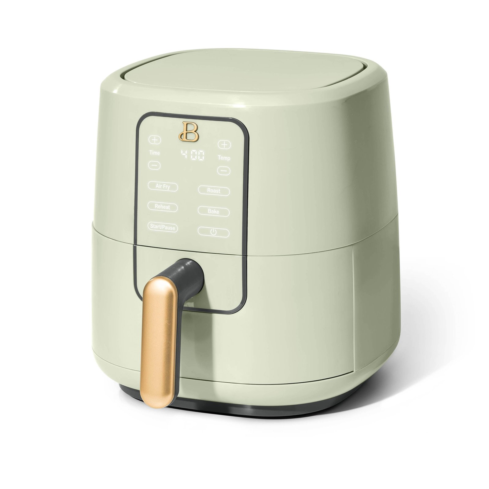 Beautiful 3 Qt Air Fryer with TurboCrisp Technology, Sage Green by Drew Barrymore