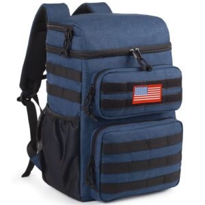 Tactical Backpack Cooler,Soft Lightweight Leakproof Cooler Backpack,Insulated Cooler Bag,Portable Soft Cooler Bag Waterproof for Beach, Travel, Camping, Picnic, Hiking